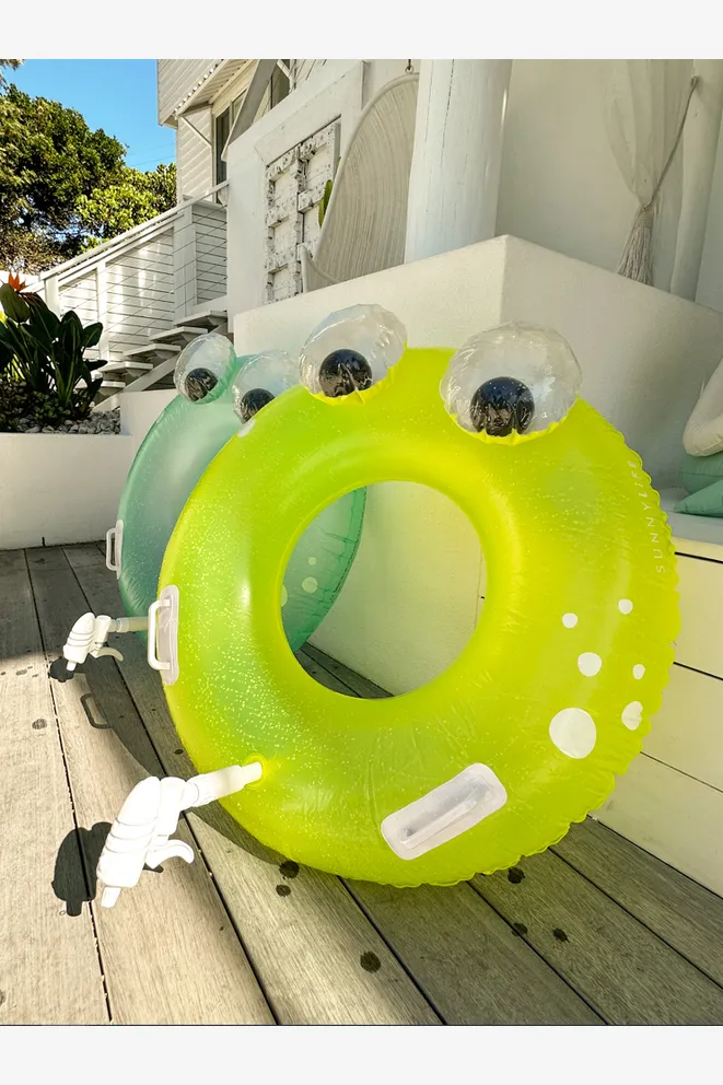 SUNNYLIFE POOL RING SOAKERS SONNY THE SEA CREATURE CITRUS SET OF 2