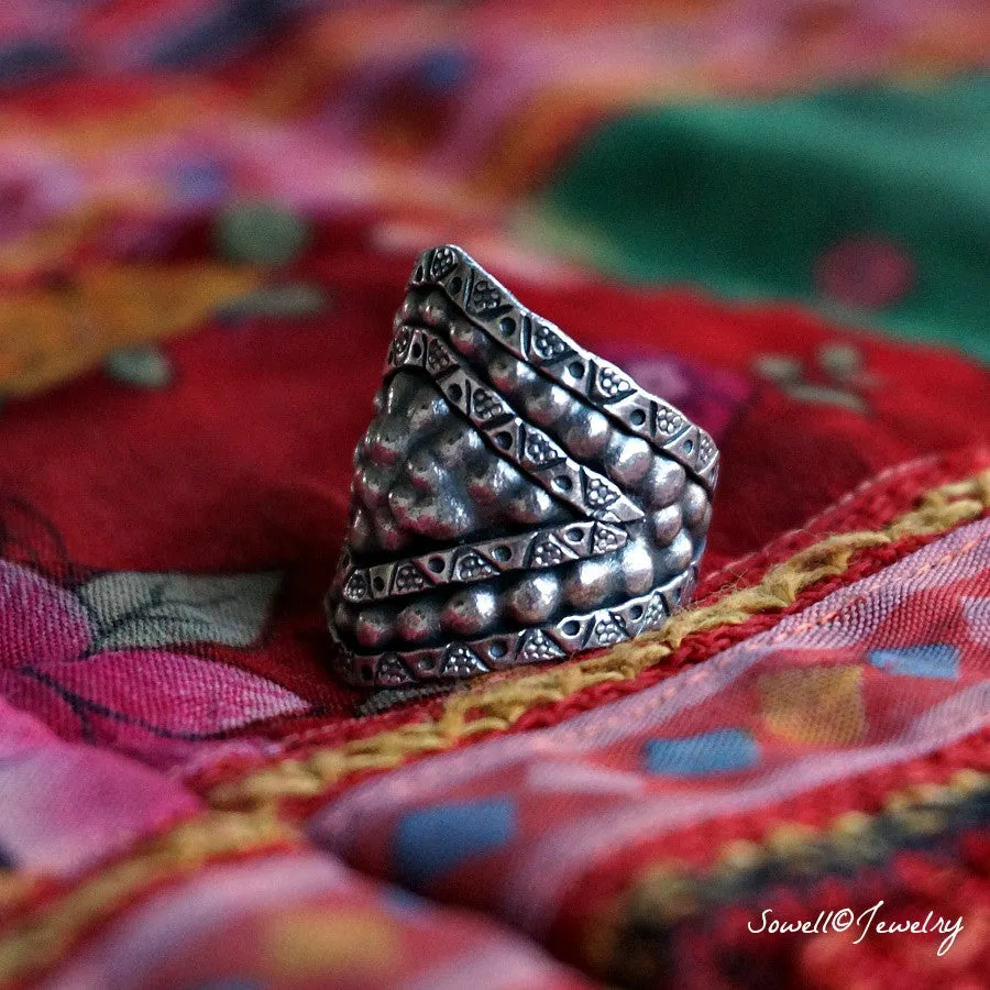 Tad Sterling Silver Ring