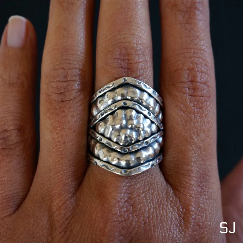 Tad Sterling Silver Ring