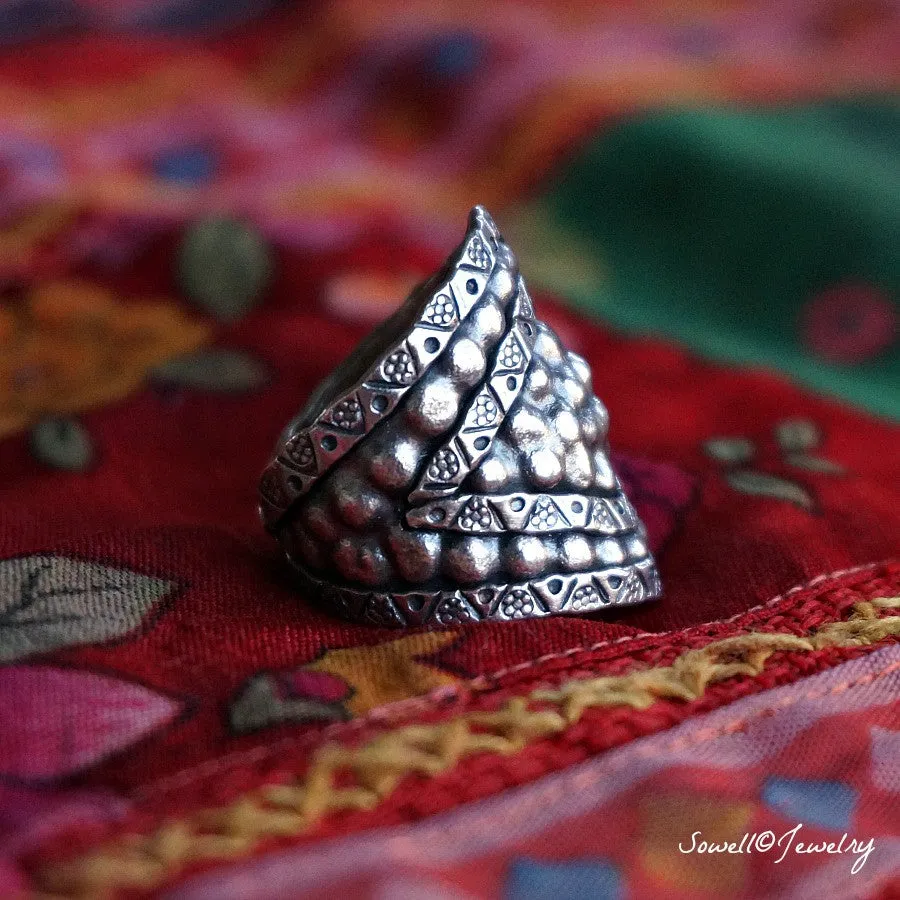 Tad Sterling Silver Ring