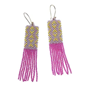 Tattoo Earring / Fushia