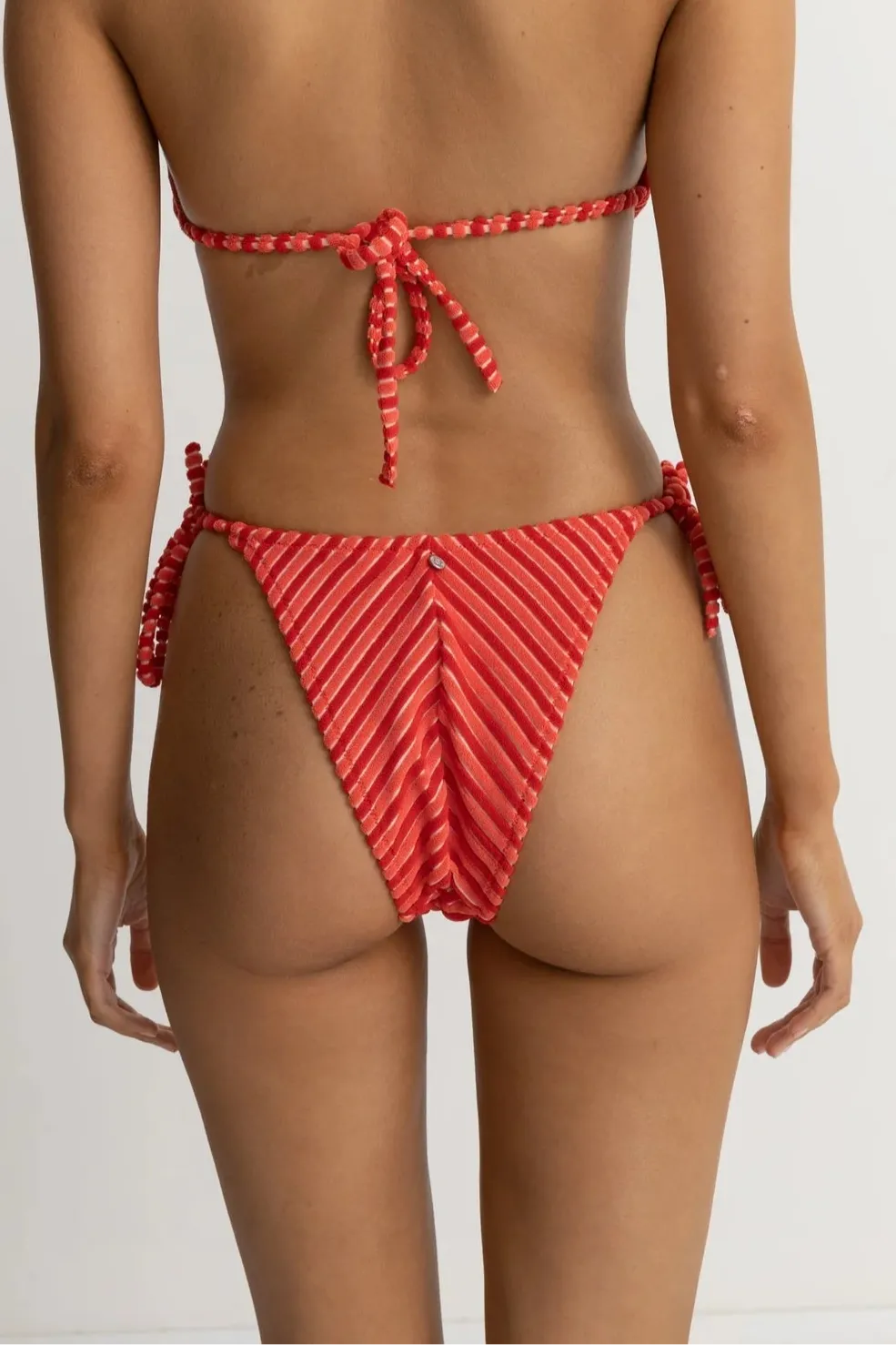 Terry Sands Tie Side High Cut Bottoms