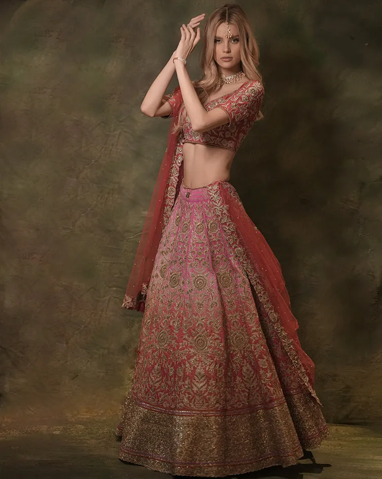 The Ombre Bridal Lehenga