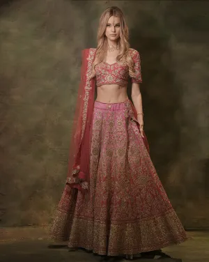 The Ombre Bridal Lehenga