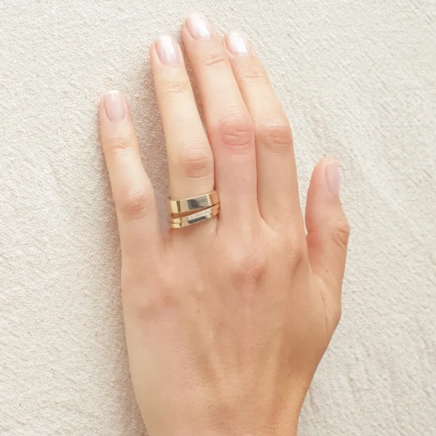Thick Lucky Ring