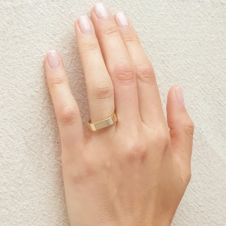 Thick Lucky Ring