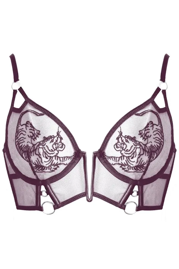 Tigris Bra - Purple
