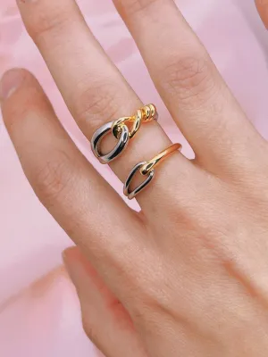 Two Tone Twist Rings