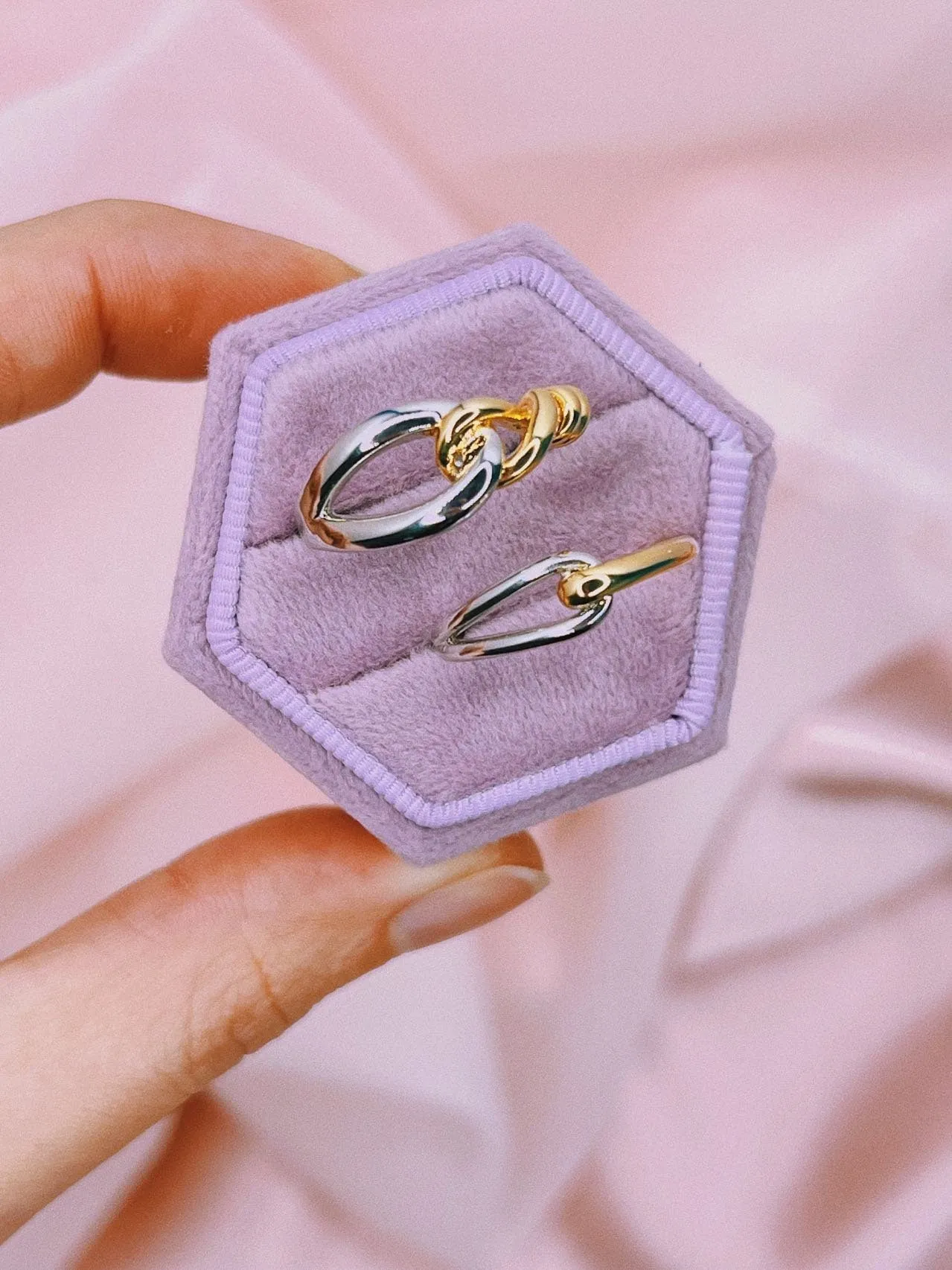 Two Tone Twist Rings