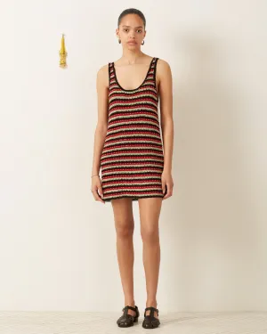 Tyler Poinsettia Crochet Dress