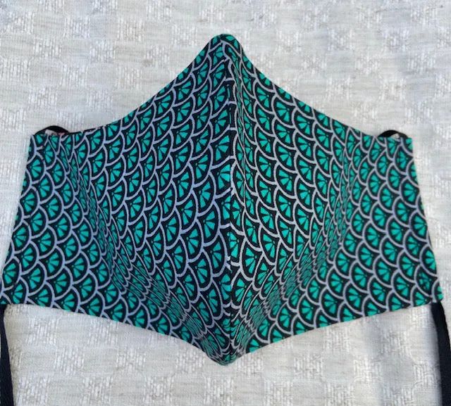 Washable 100% Cotton Face Masks with Filter Pocket & Nose Wire - June 2020 Collection - Part 1 of 2