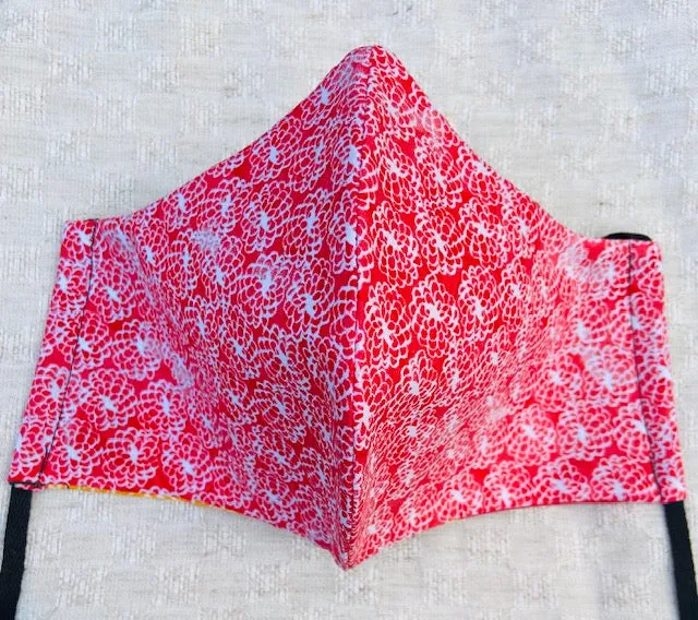 Washable 100% Cotton Face Masks with Filter Pocket & Nose Wire - June 2020 Collection - Part 1 of 2