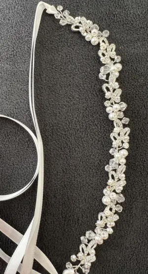 White Crystal JB44 Belt