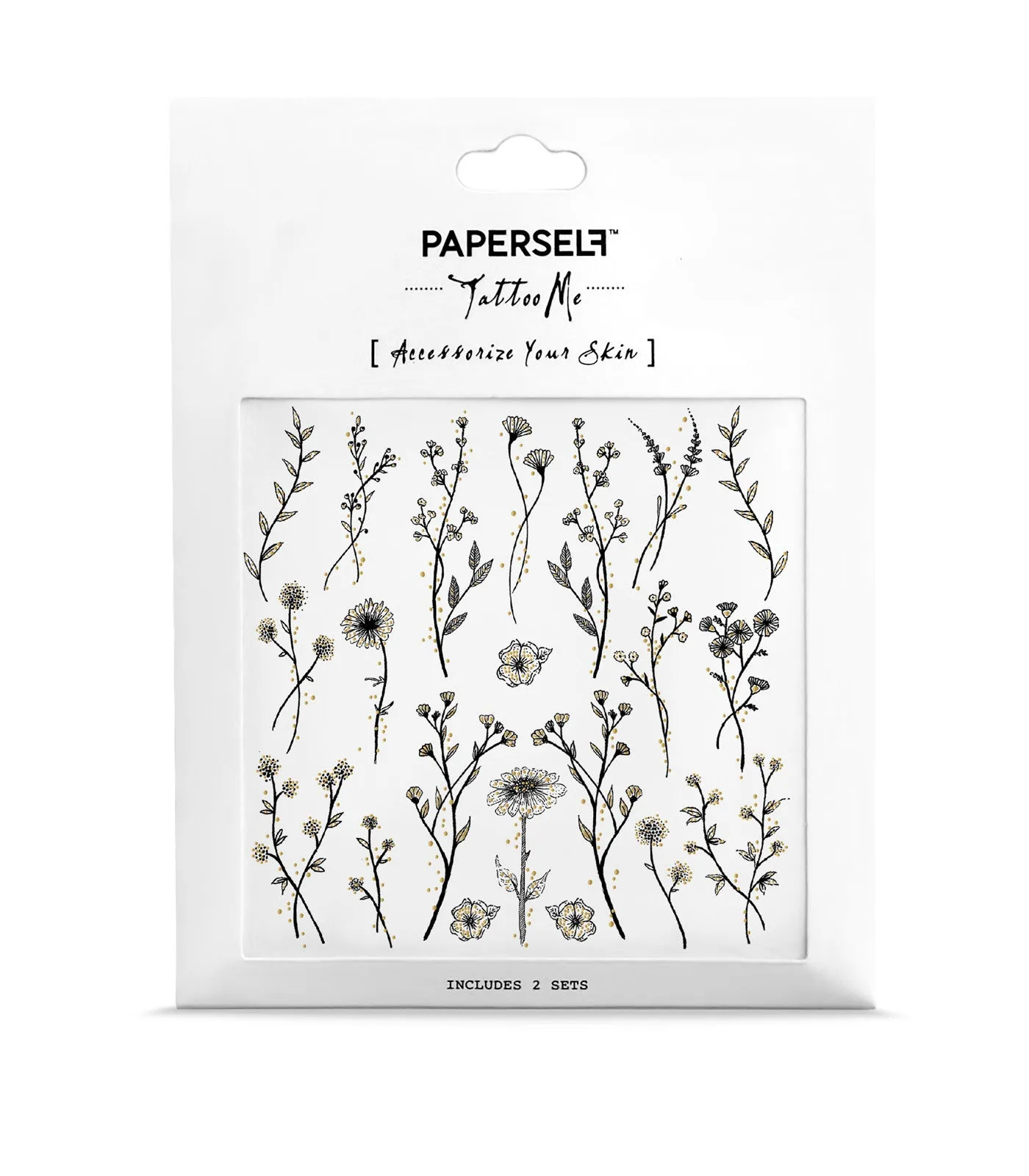 Wildflower Temporary Tattoo