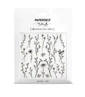 Wildflower Temporary Tattoo