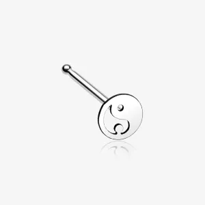 Yin Yang Tao Nose Stud Ring
