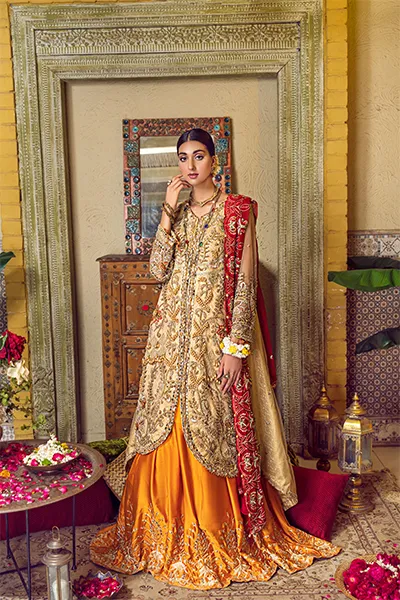 ZQ 6 | Zebtan Zarqon Luxury Bridal Collection Vol 6 2021 | Unstitched Embroidered Chiffon Suits
